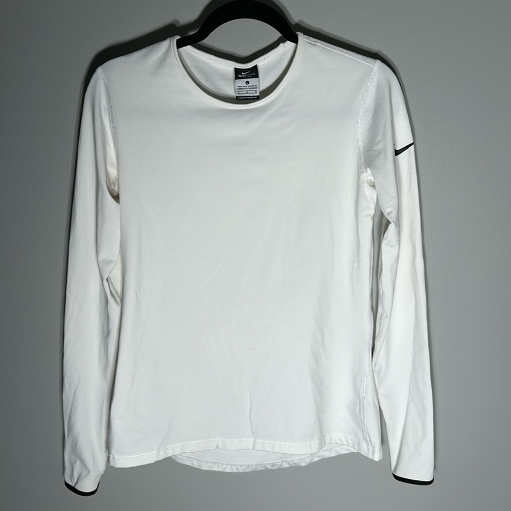Nike dri-fit athletic long-sleeve; size large